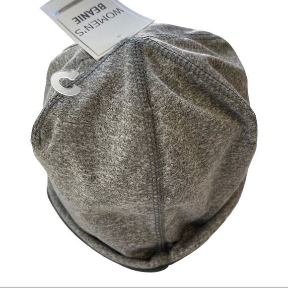 Spacedye Fleece-Lined Beanie • Heather Grey • NWT - Picture 4 of 5